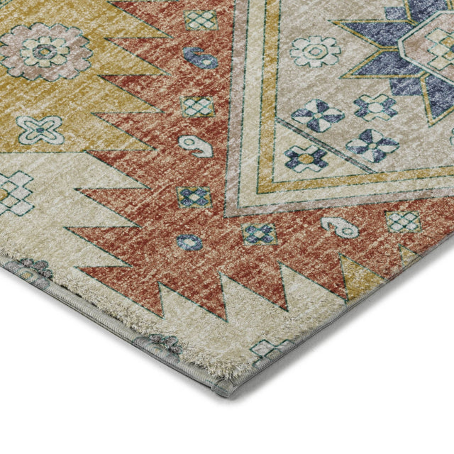 Dalyn Lorenzo LN3 Ivory Rug corner detail