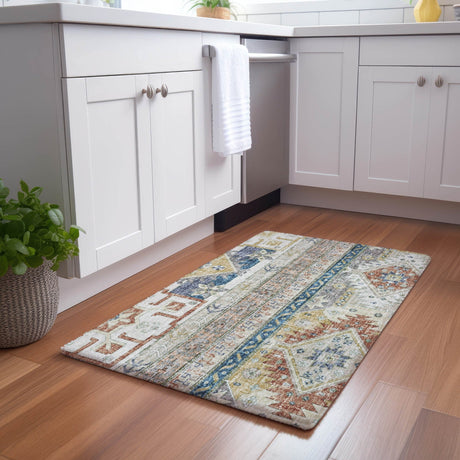 Dalyn Lorenzo LN3 Ivory Rug shown in a room