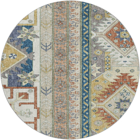 Dalyn Lorenzo LN3 Ivory Rug round rug