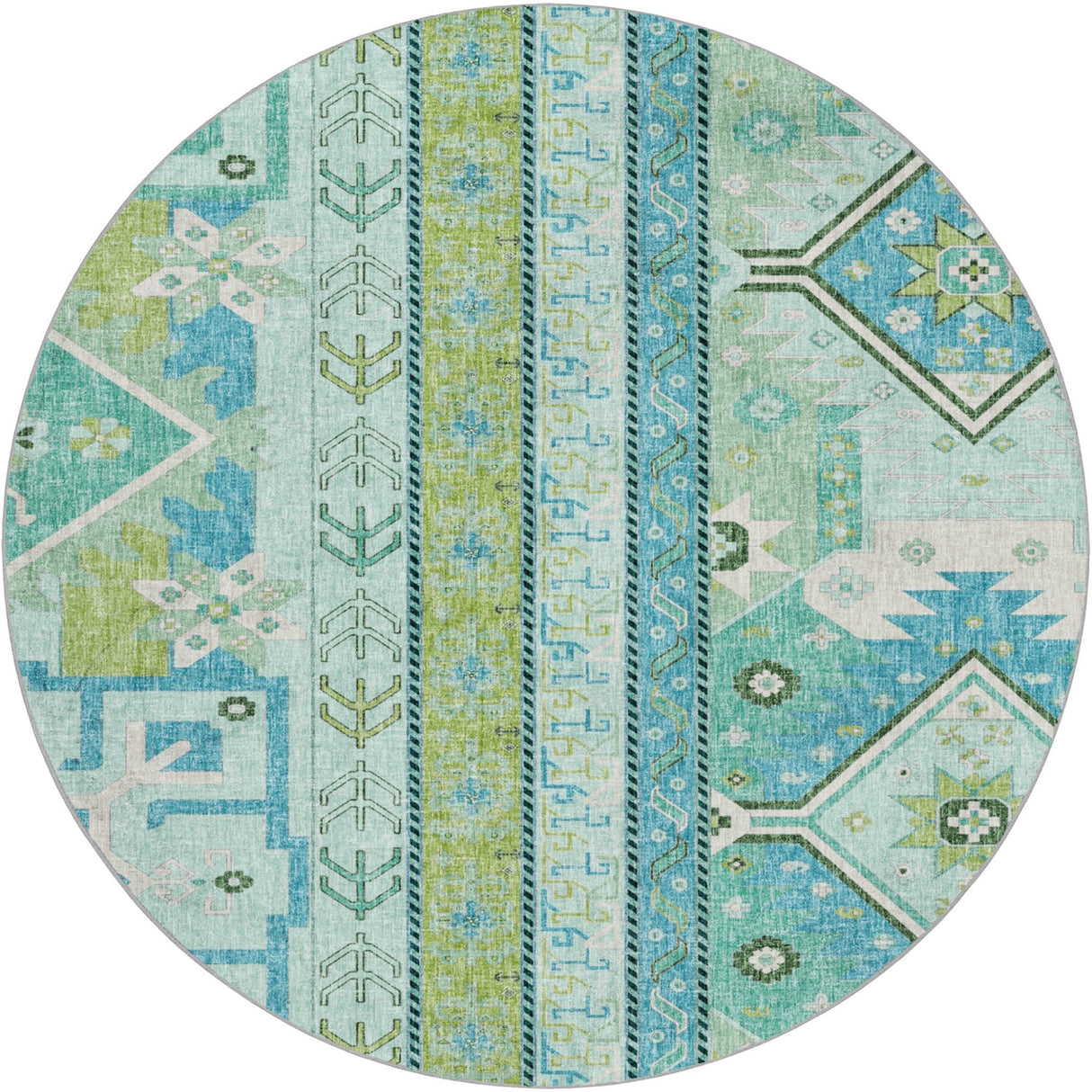 Dalyn Lorenzo LN3 Mint Rug round rug