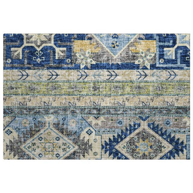 Dalyn Lorenzo LN3 Navy Rug rectangular rug