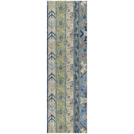 Dalyn Lorenzo LN3 Navy Rug runner rug
