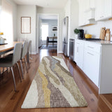 Dalyn Lorenzo LN4 Beige Rug shown in a room