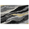 Dalyn Lorenzo LN4 Black Rug rectangular rug