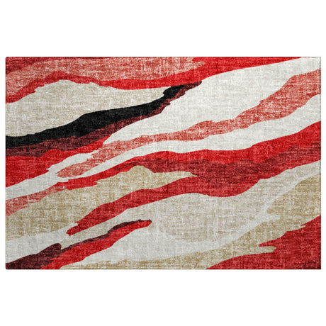Dalyn Lorenzo LN4 Red Rug rectangular rug