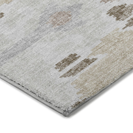 Dalyn Lorenzo LN5 Ivory Rug corner detail