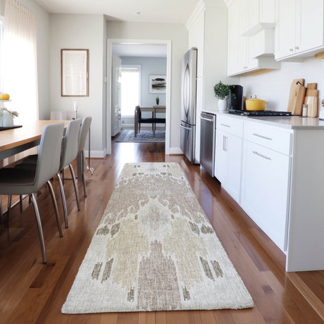 Dalyn Lorenzo LN5 Ivory Rug shown in a room