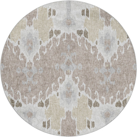 Dalyn Lorenzo LN5 Ivory Rug round rug