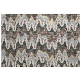Dalyn Lorenzo LN6 Charcoal Rug rectangular rug