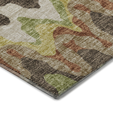 Dalyn Lorenzo LN6 Chocolate Rug corner detail