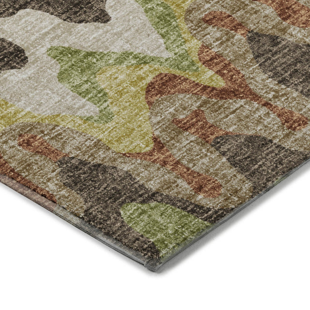 Dalyn Lorenzo LN6 Chocolate Rug corner detail