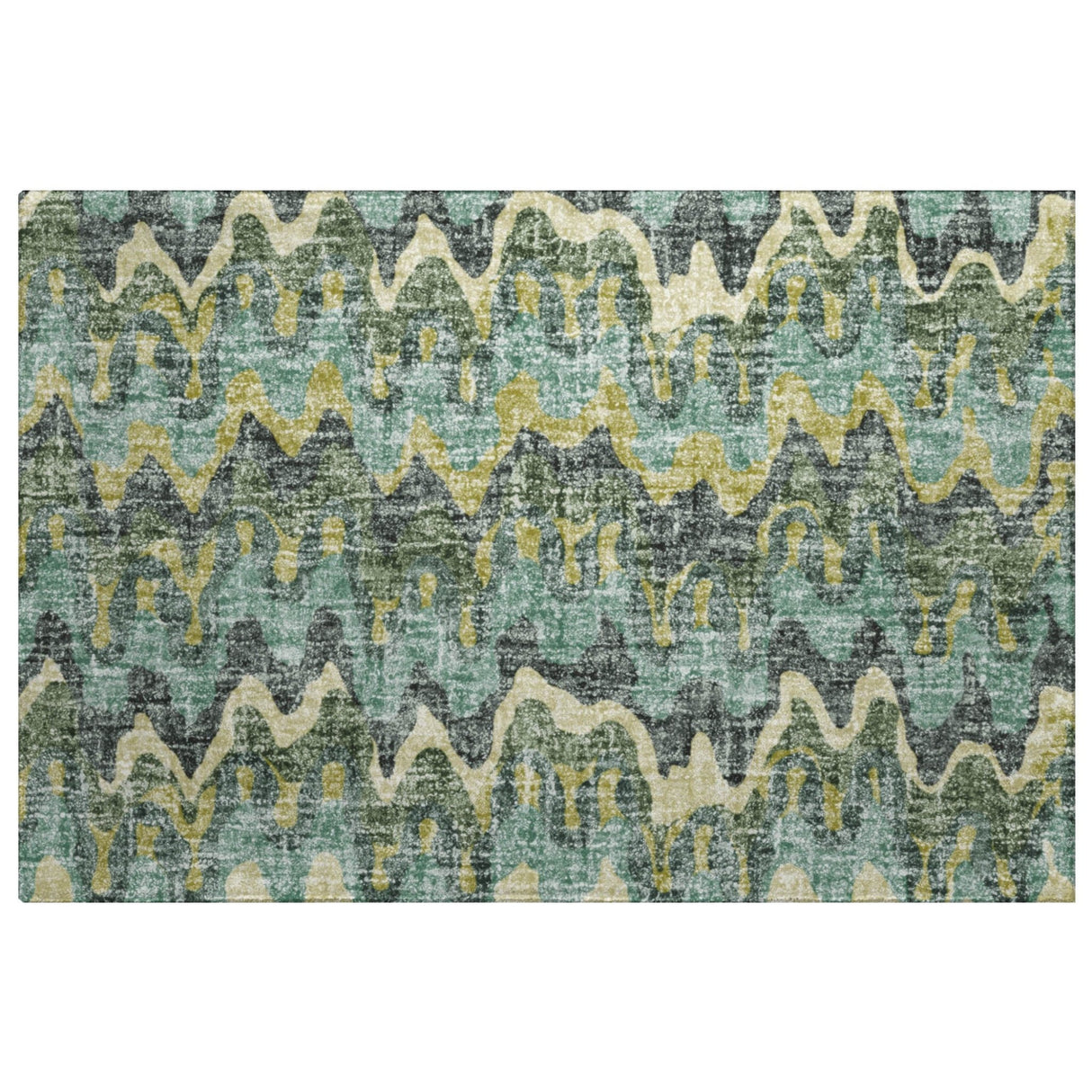 Dalyn Lorenzo LN6 Teal Rug rectangular rug