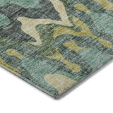 Dalyn Lorenzo LN6 Teal Rug corner detail