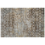 Dalyn Lorenzo LN7 Brown Rug rectangular rug