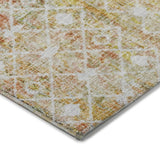 Dalyn Lorenzo LN7 Peach Rug corner detail