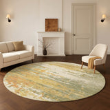 Dalyn Lumara LM1 Aloe Rug shown in a room