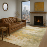 Dalyn Lumara LM1 Aloe Rug shown in a room