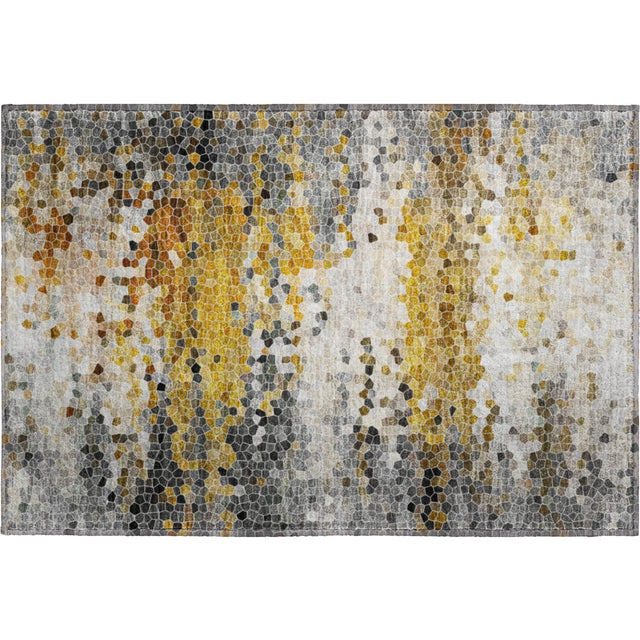 Dalyn Lumara LM1 Graphite Rug rectangular rug