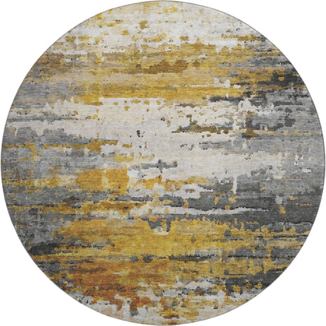 Dalyn Lumara LM1 Graphite Rug round rug