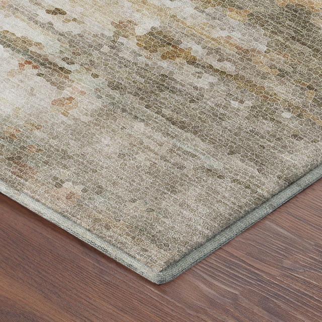 Dalyn Lumara LM1 Khaki Rug corner detail