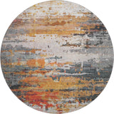 Dalyn Lumara LM1 Volcano Rug round rug