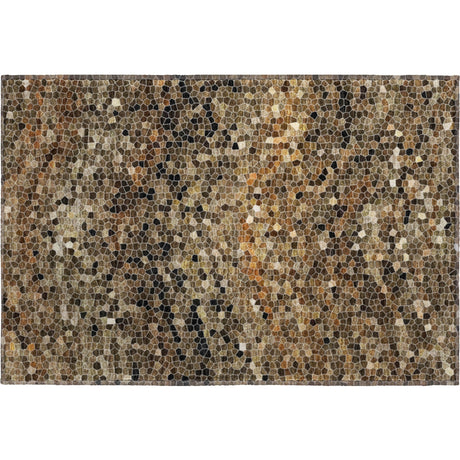 Dalyn Lumara LM3 Brown Rug rectangular rug