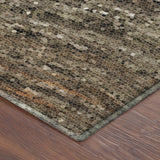 Dalyn Lumara LM3 Brown Rug corner detail
