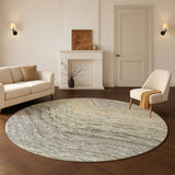 Dalyn Lumara LM3 Granite Rug shown in a room