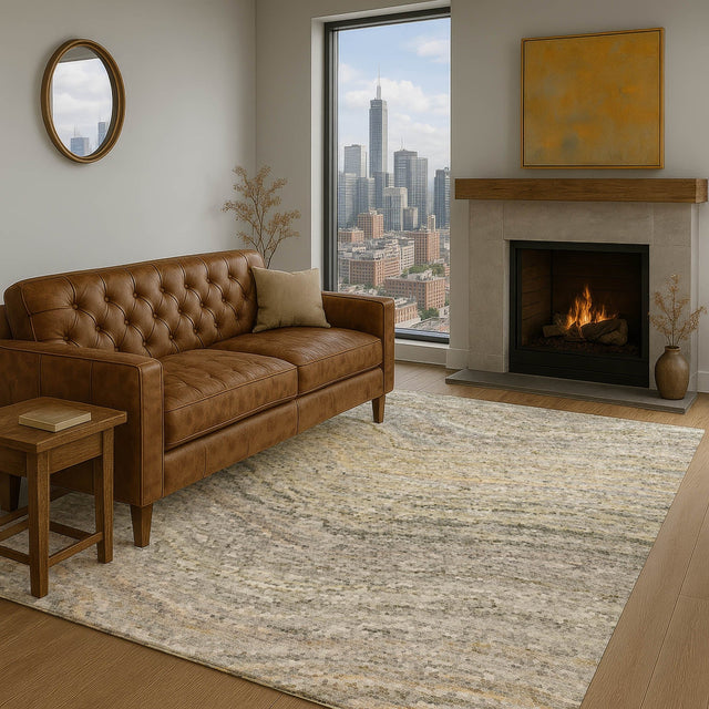 Dalyn Lumara LM3 Granite Rug shown in a room