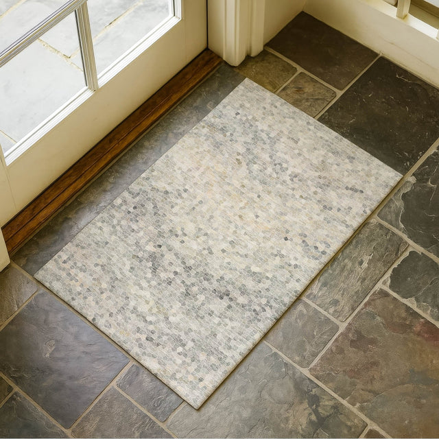 Dalyn Lumara LM3 Linen Rug shown in a room