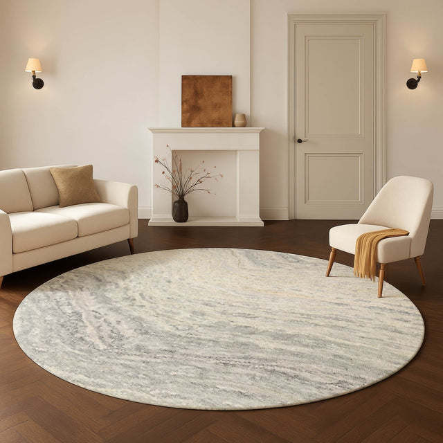 Dalyn Lumara LM3 Linen Rug shown in a room