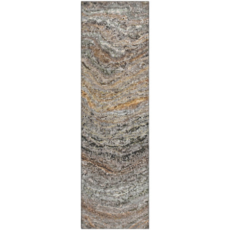 Dalyn Lumara LM3 Pewter Rug runner rug