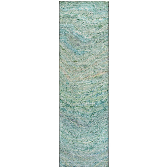 Dalyn Lumara LM3 Teal Rug runner rug
