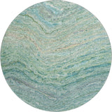 Dalyn Lumara LM3 Teal Rug round rug