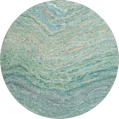 Dalyn Lumara LM3 Teal Rug round rug