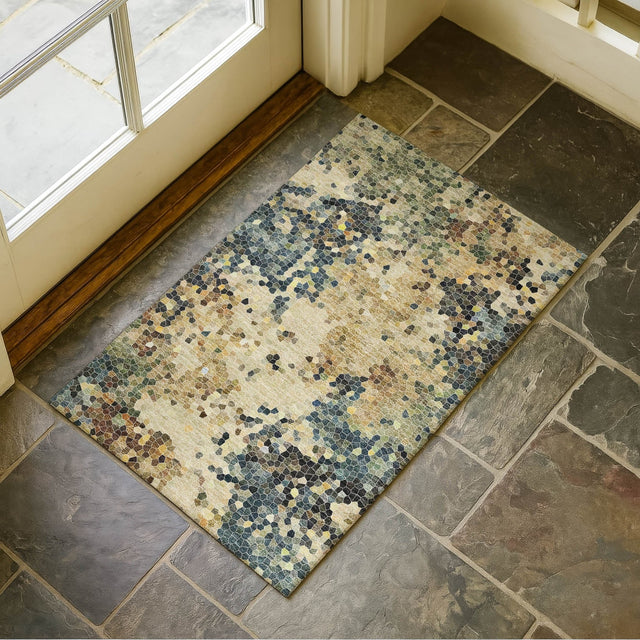 Dalyn Lumara LM4 Multi Rug shown in a room