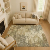 Dalyn Lumara LM4 Wheat Rug shown in a room