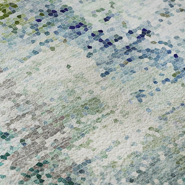 Dalyn Lumara LM5 Aqua Rug color swatch