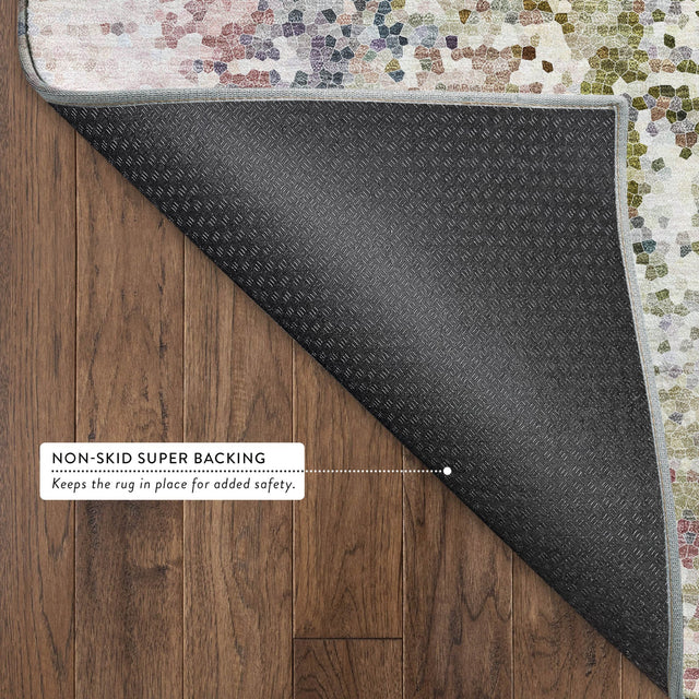 Dalyn Lumara LM5 Confetti Rug backing detail