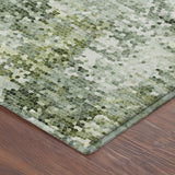 Dalyn Lumara LM5 Olive Rug corner detail
