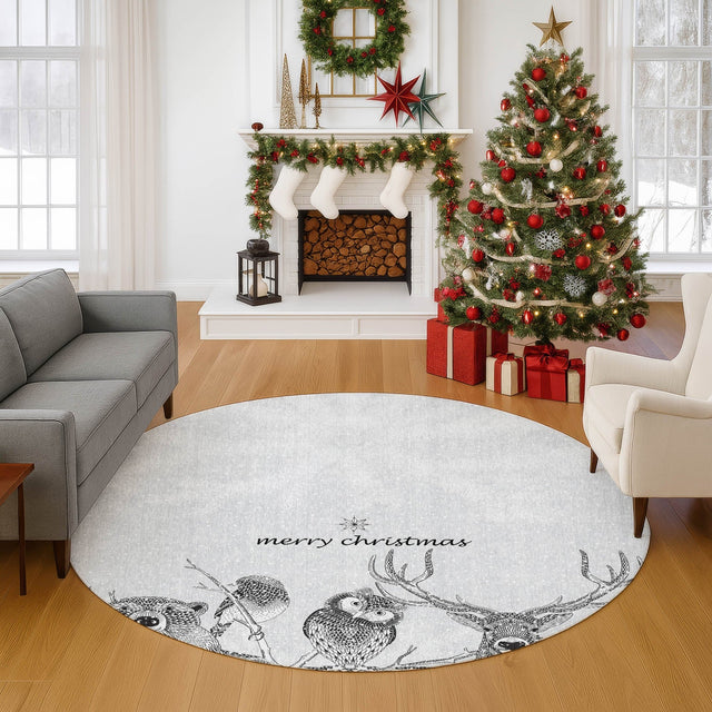 Dalyn Merry & Bright MY10 Flannel Rug shown in a room