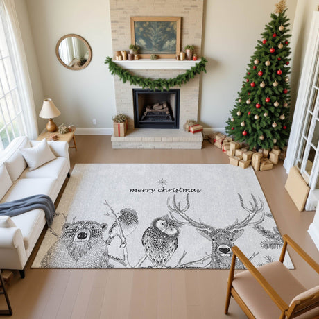 Dalyn Merry & Bright MY10 Flannel Rug shown in a room