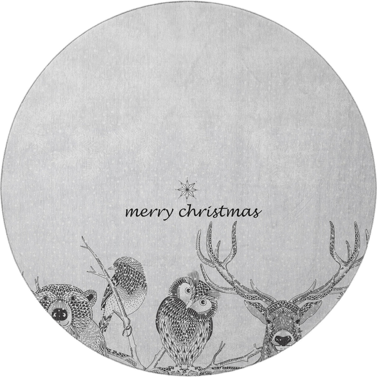 Dalyn Merry & Bright MY10 Flannel Rug round rug
