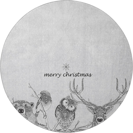 Dalyn Merry & Bright MY10 Flannel Rug round rug