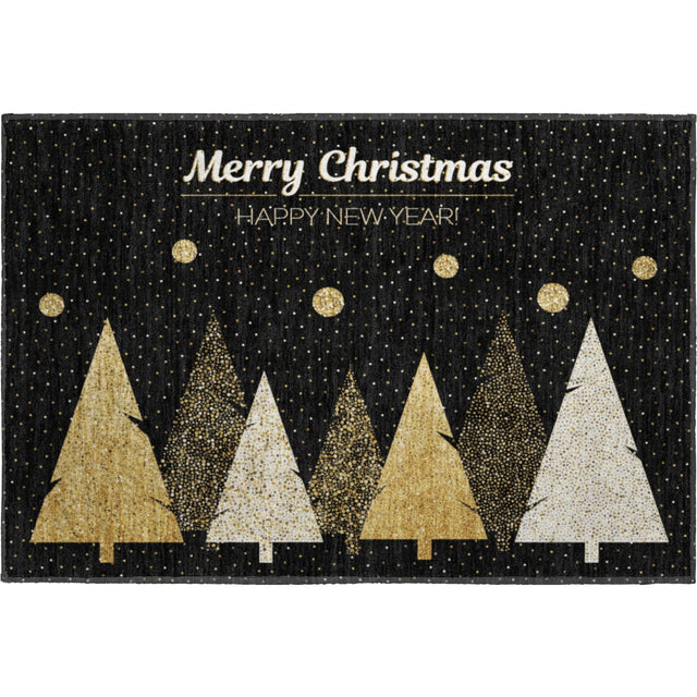 Dalyn Merry & Bright MY11 Black Rug rectangular rug