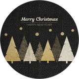 Dalyn Merry & Bright MY11 Black Rug round rug