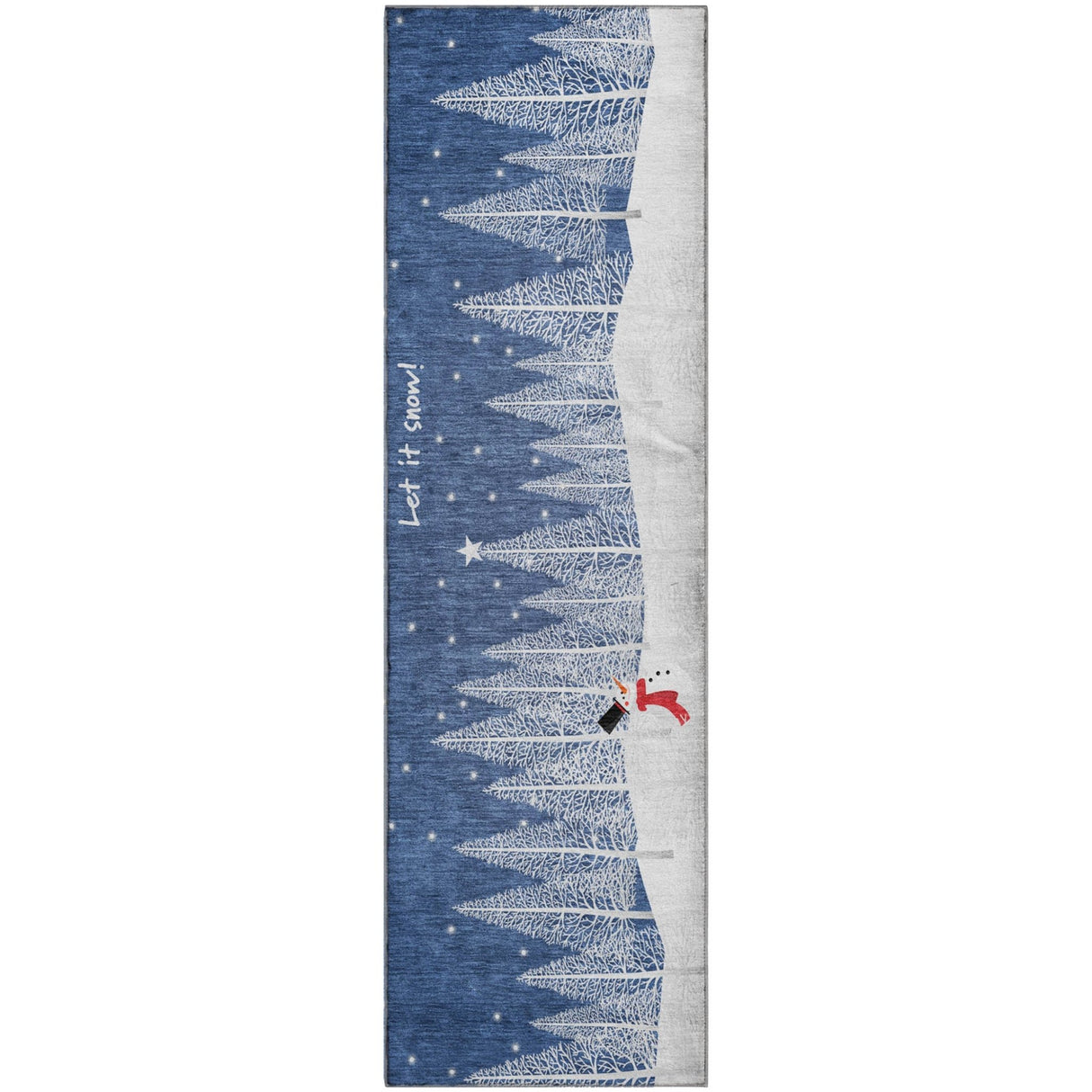 Dalyn Merry & Bright MY12 Navy Rug runner rug