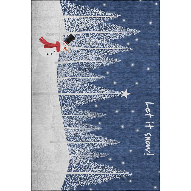 Dalyn Merry & Bright MY12 Navy Rug main image