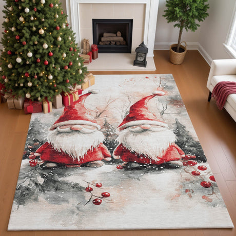 Dalyn Merry & Bright MY16 Ivory Rug shown in a room