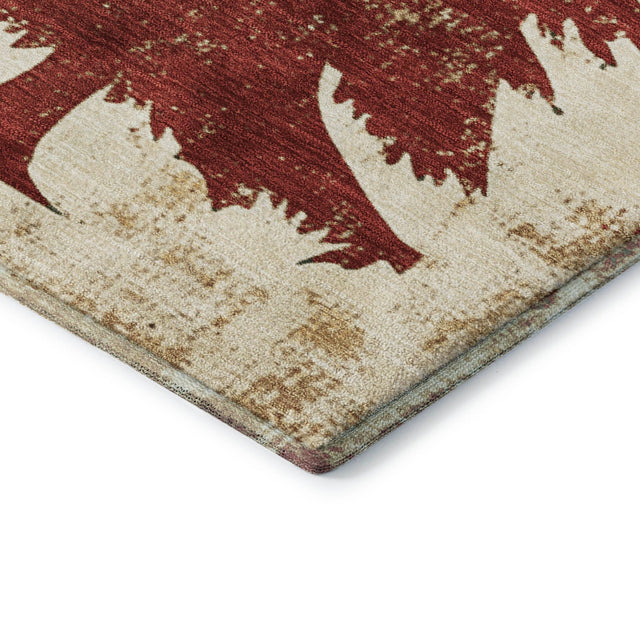 Dalyn Merry & Bright MY17 Ivory Rug corner detail